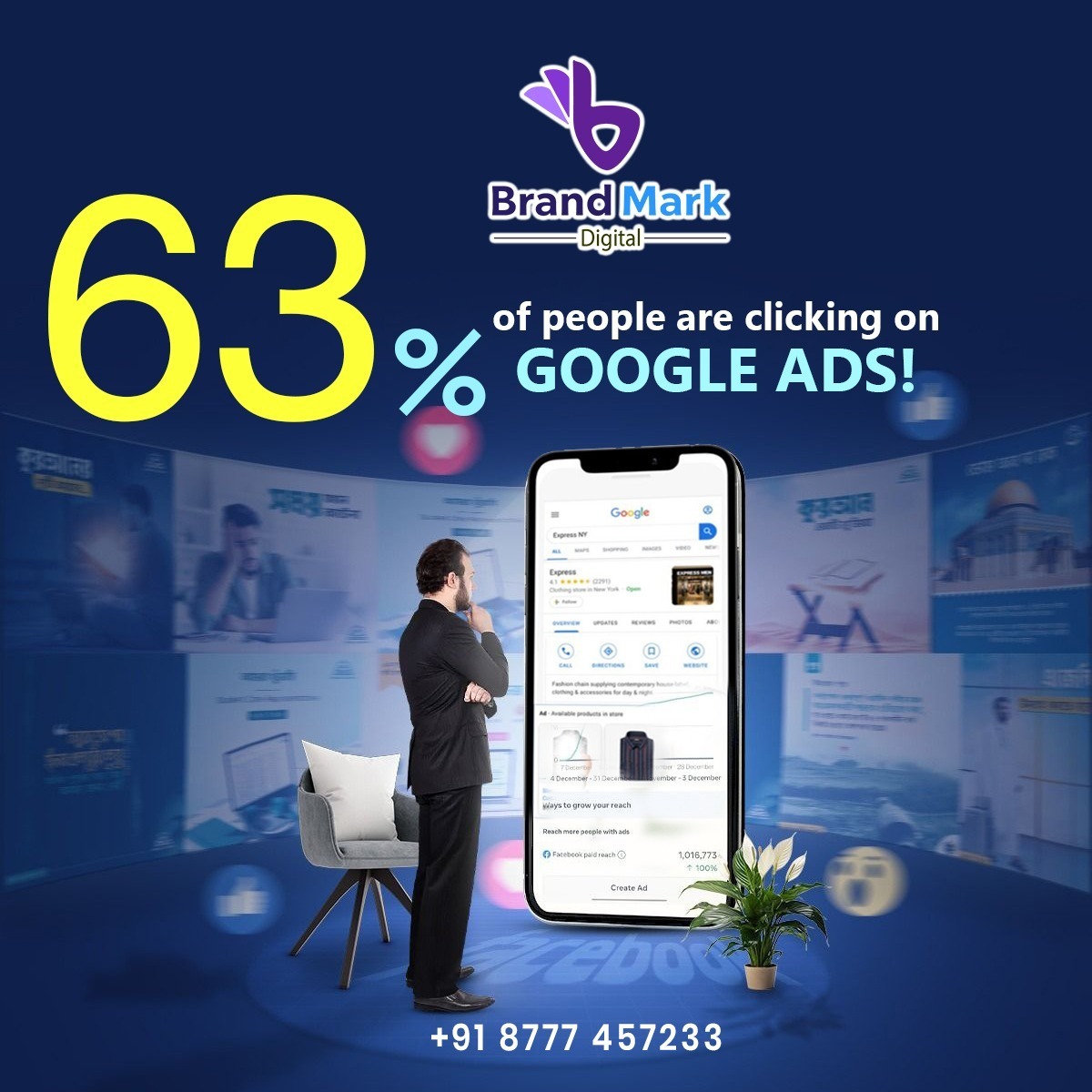 Unlocking Success: Why 63% of People Click on Google Ads and How to Leverage This for Your Business