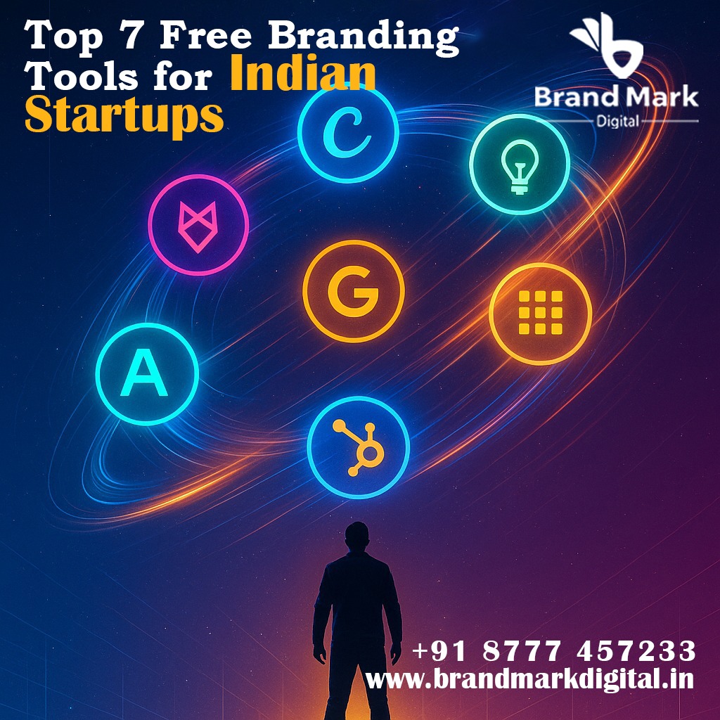 Build a strong brand without breaking the bank. Explore 7 essential free tools including Canva, Hootsuite, and Mailchimp that Indian startups can use to create professional branding and accelerate growth.